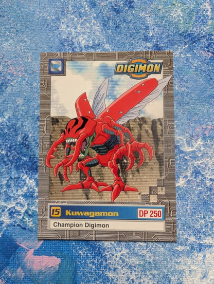 Digimon Kuwagamon #15 Card - 2000 - Upper Deck/Bandai