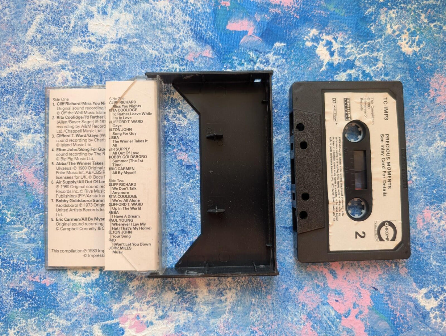 Precious Moments - 1983 - Impression Records Cassette Tape