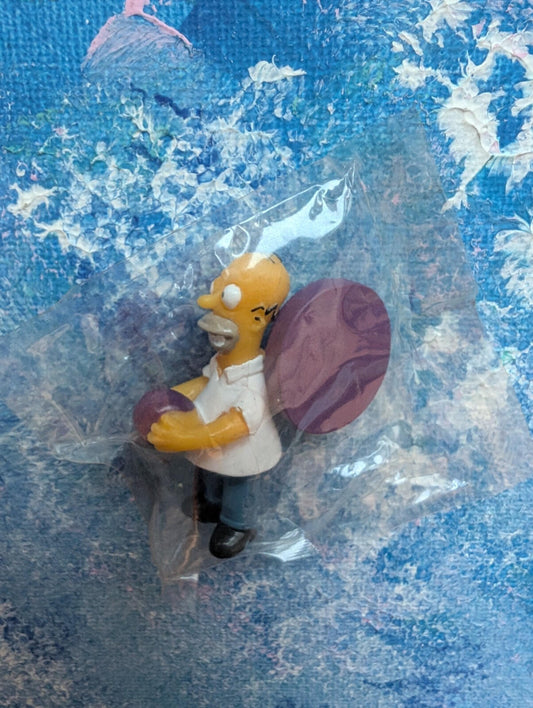 Mini Homer Simpson Kinder Topp Figure - 2003