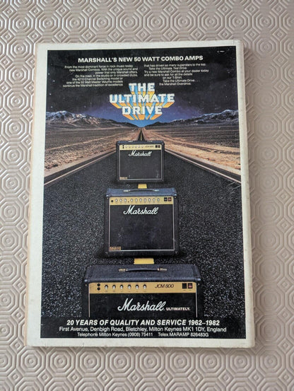 International Musician and Recording World June 1982 - Haircut 100 Cover