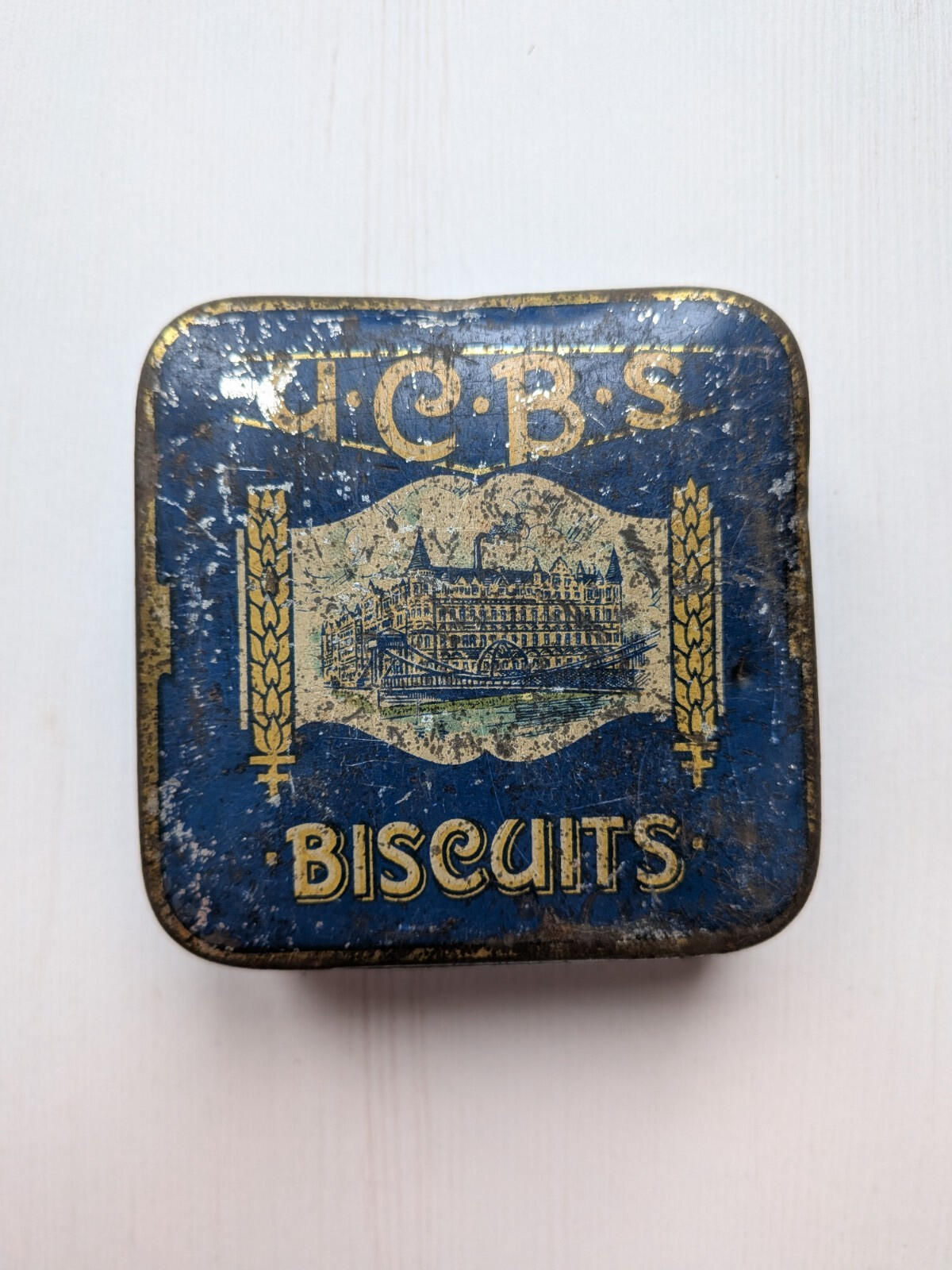 Vintage U.C.B.S United Baking Co-Operative Society Biscuits Tin (Empty)