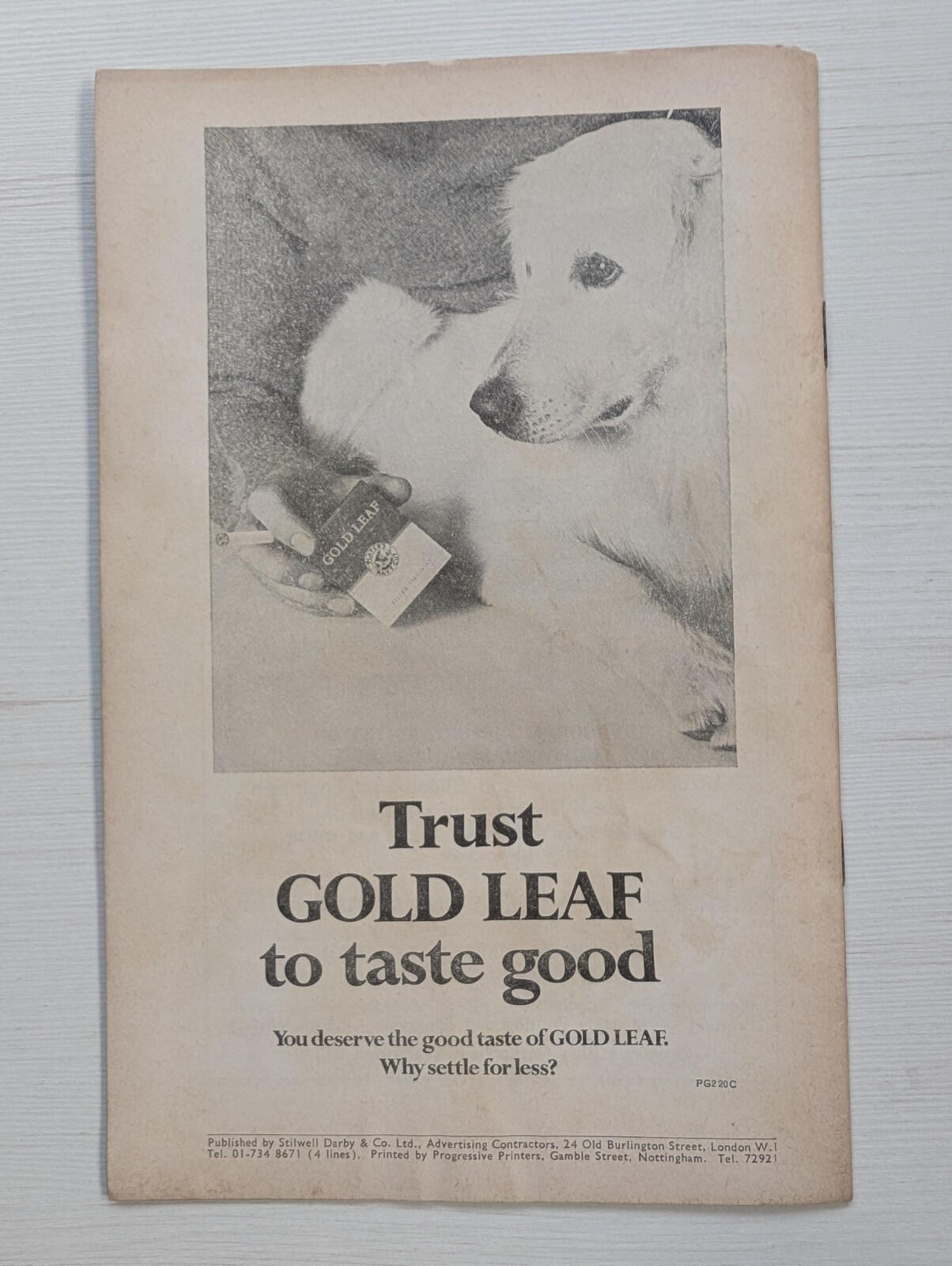 'Owd Yer Tight Theatre Programme - Nottingham Playhouse 1969