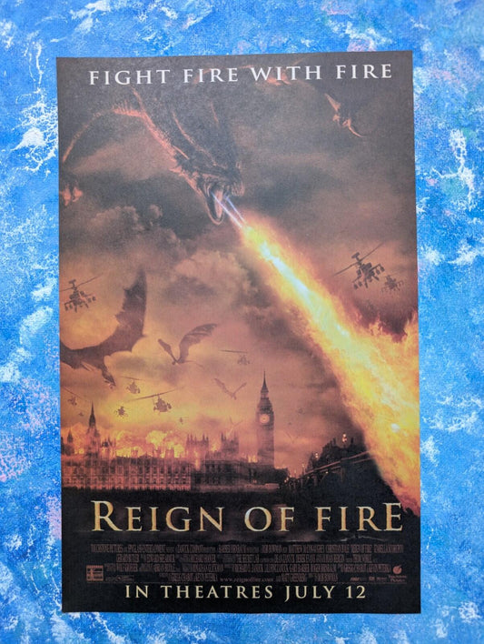 Reign Of Fire 2002 Movie Cinema Release Advert - See Details