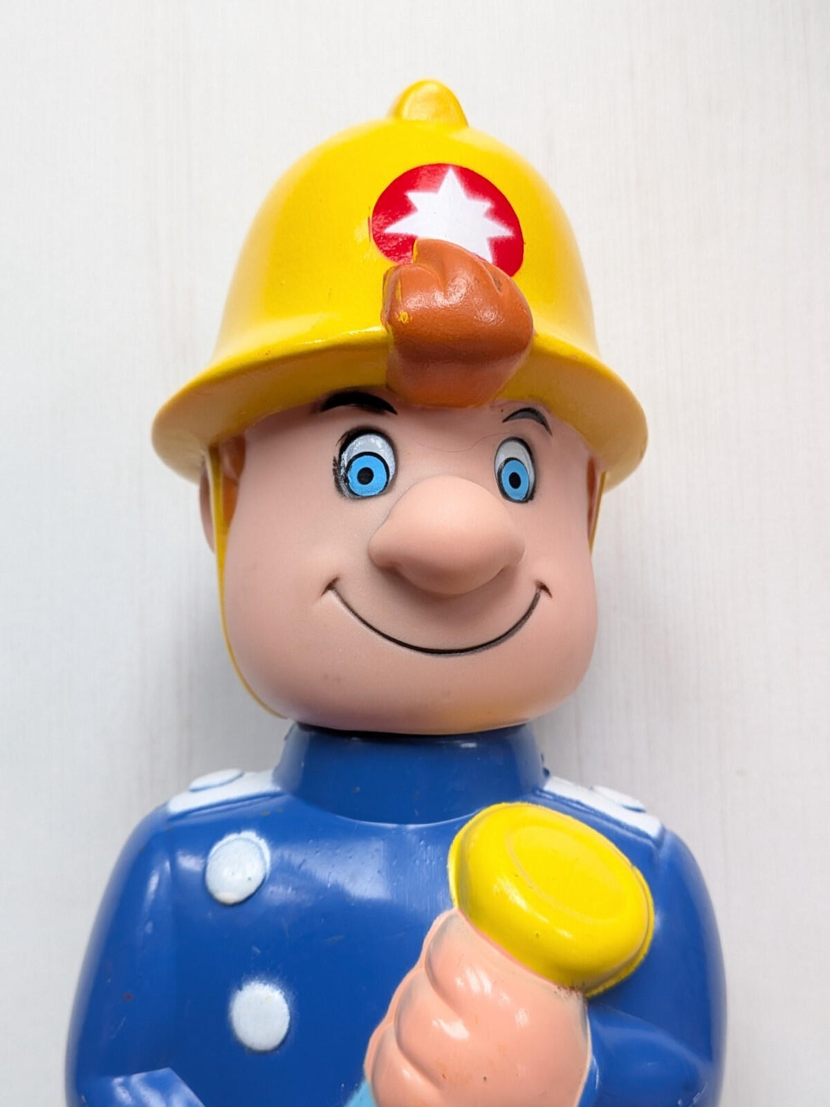 Vintage Fireman Sam Bubble Bath Bottle Figure - BBC Enterprises Ltd
