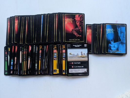 Star Wars: Young Jedi x172 Card Bundle - 1999 - Decipher - See Details
