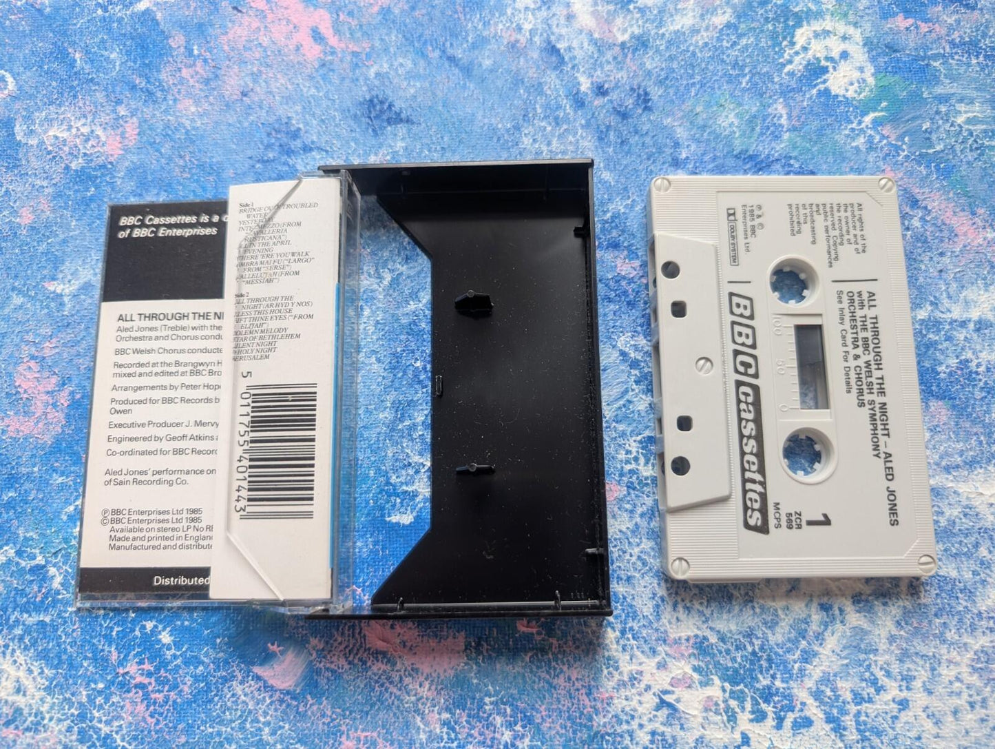 Aled Jones/Welsh Symphony Orchestra - All Through The Night - BBC Cassette Tape