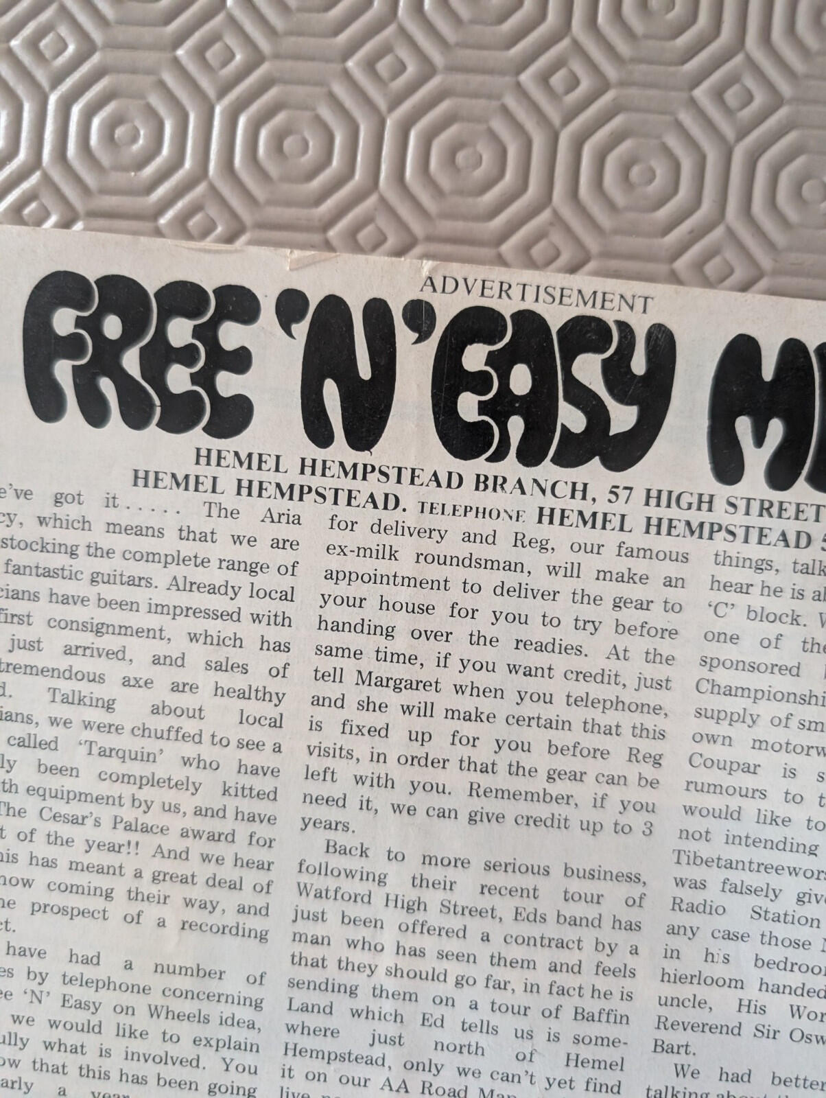 International Musician and Recording World November 1978 - Monitor Supplement