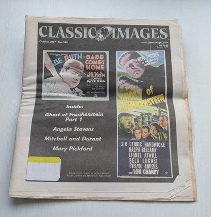 Classic Images No. 388 October 2007, Ghost of Frankenstein/Angela Stevens + More