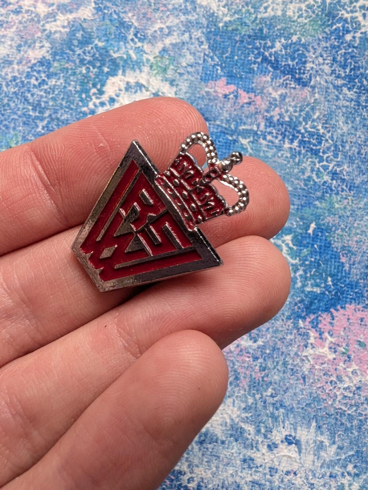 Vintage RSW Crown Badge - Military/Sutton Coldfield