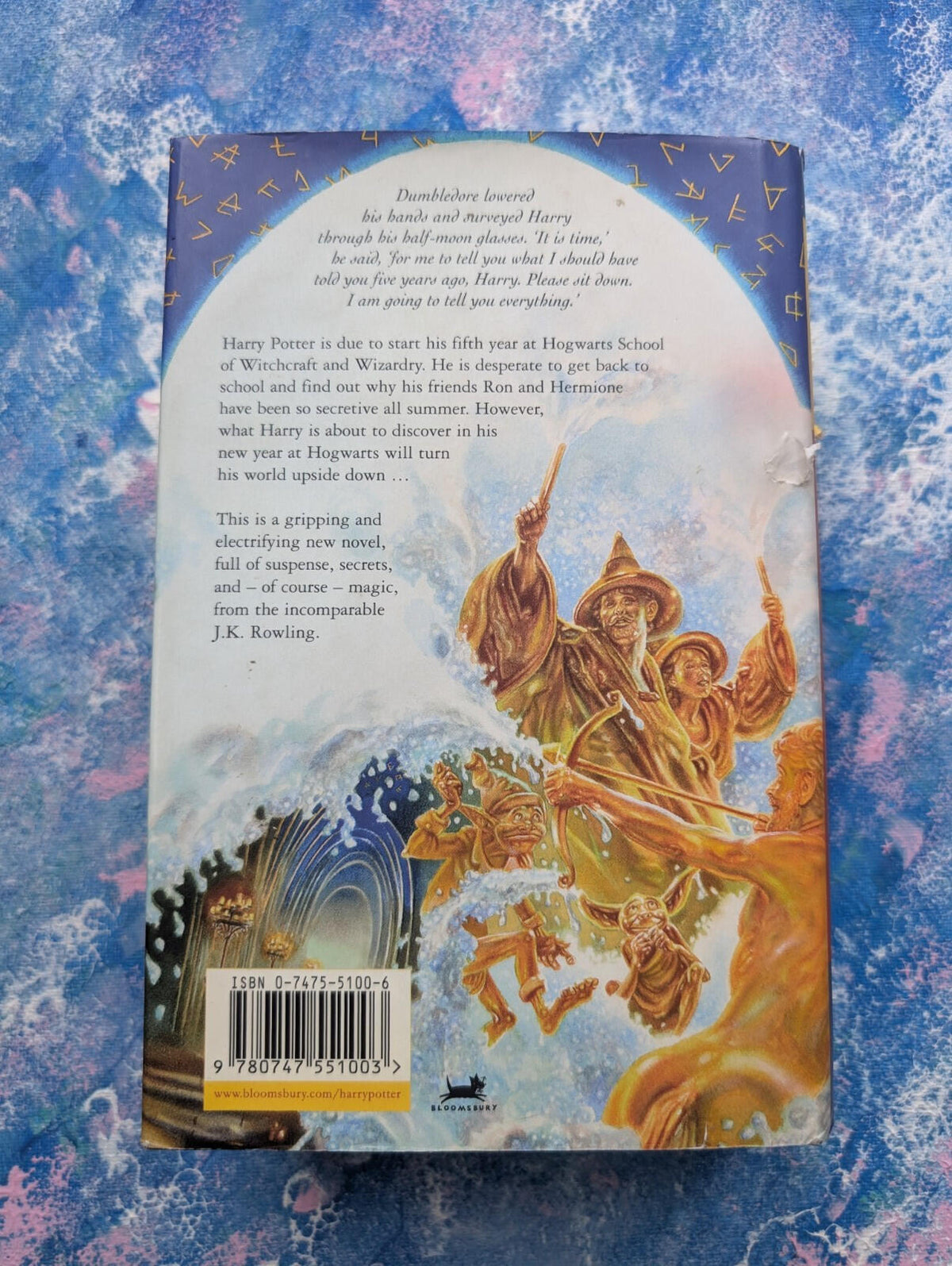 Harry Potter and the Order of The Phoenix - 1st Edition With Print Errors - 2003