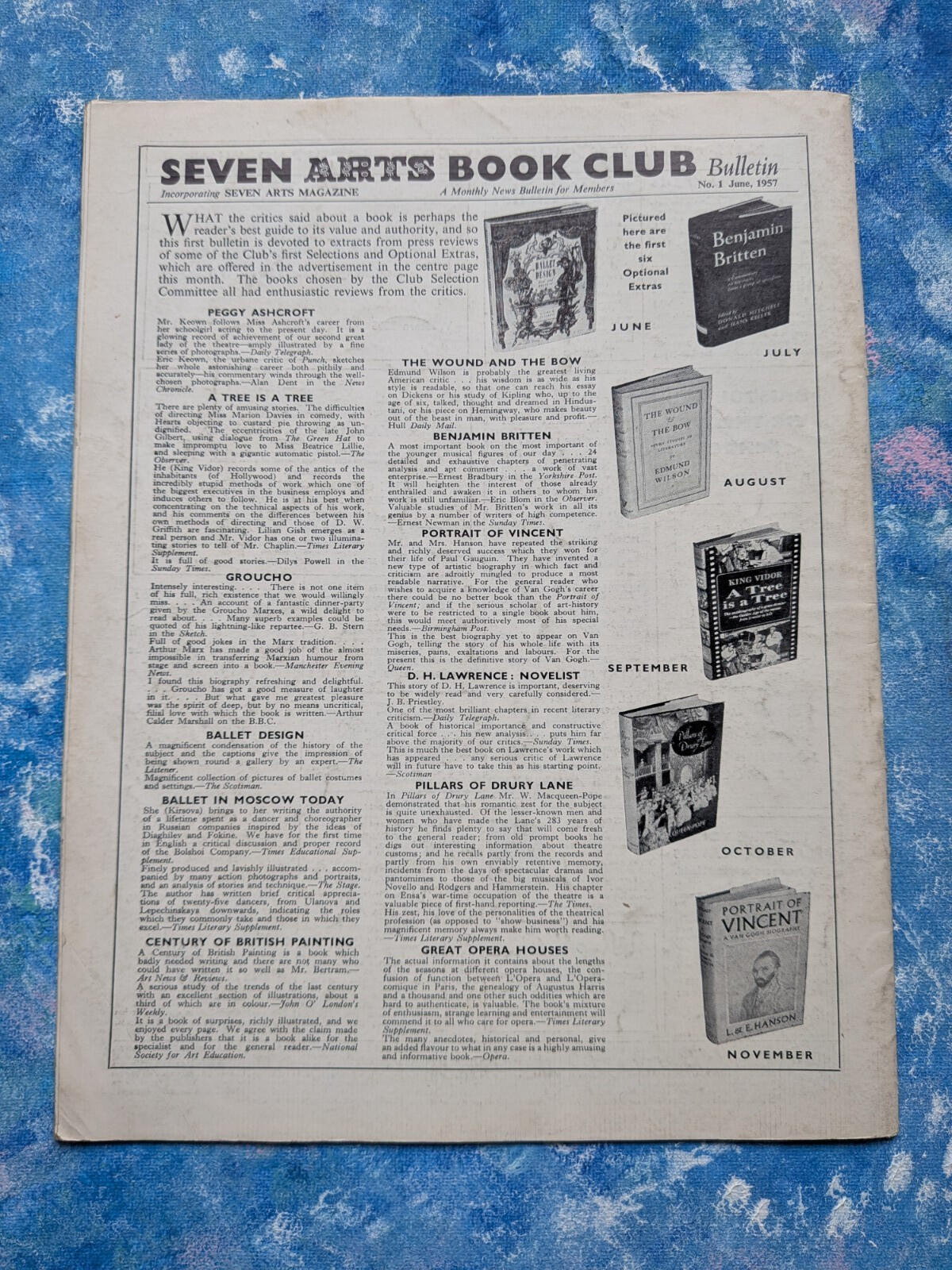 Plays and Players June 1957 - Elizabeth Sellars/Tim Seely Cover