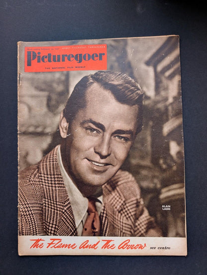 Picturegoer: The National Film Weekly February 24, 1951 - Alan Ladd Cover