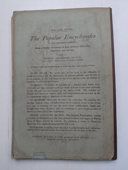 Ogilvie's Imperial Dictionary of The English Language Div. 18 - 1880's Approx