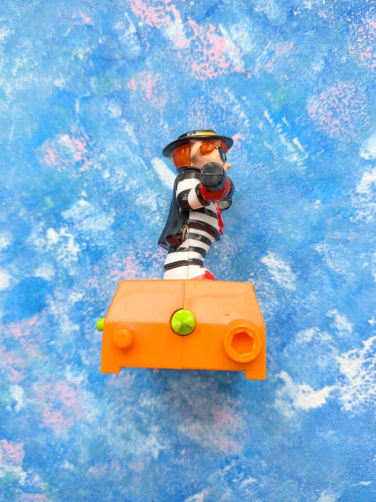 Vintage Hamburglar Twisting Sports Happy Meal Toy - 1993 - McDonalds