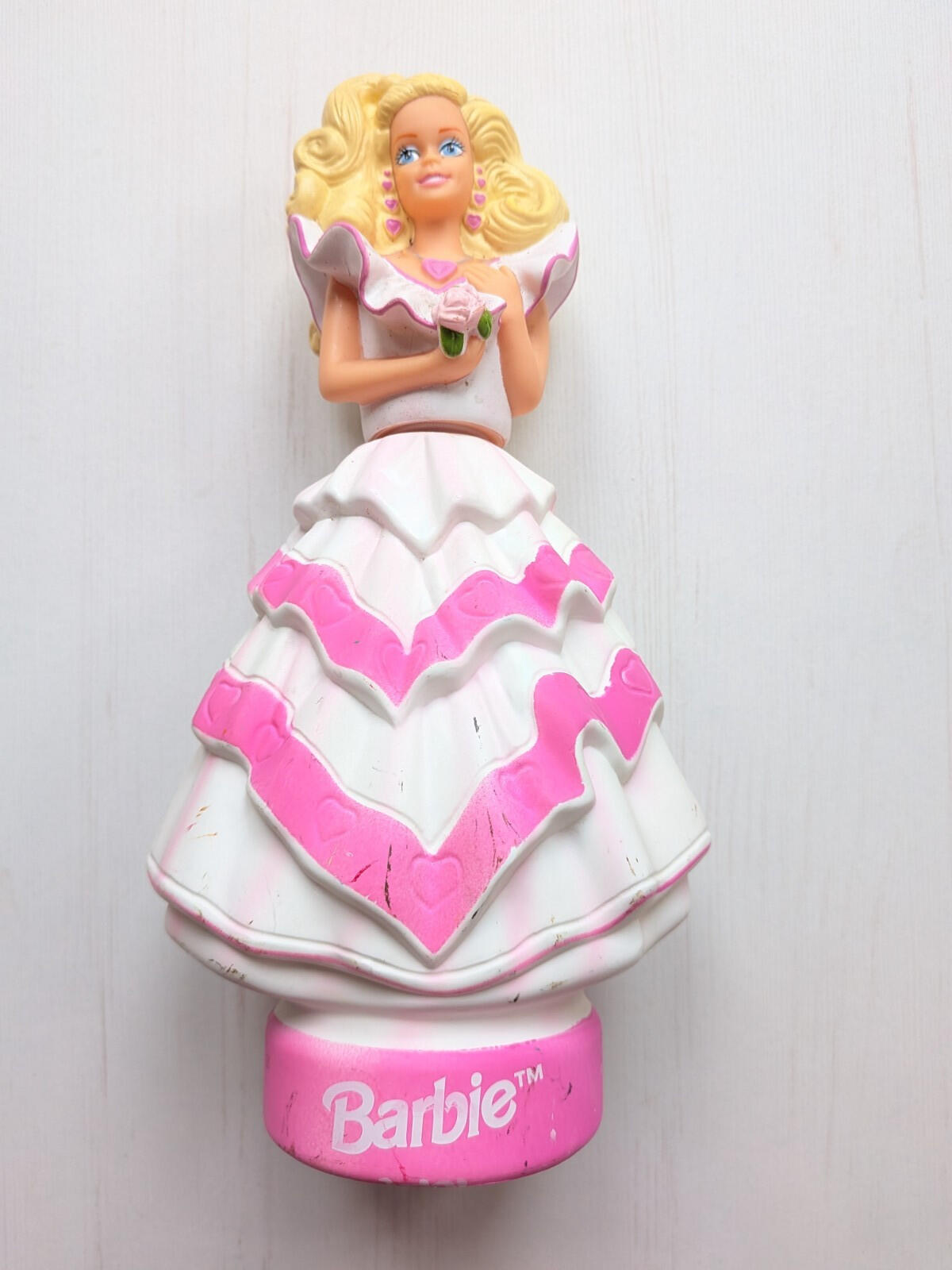 Vintage Barbie Bubble Bath Bottle Figure - 1994 - Grosvenor/Mattel