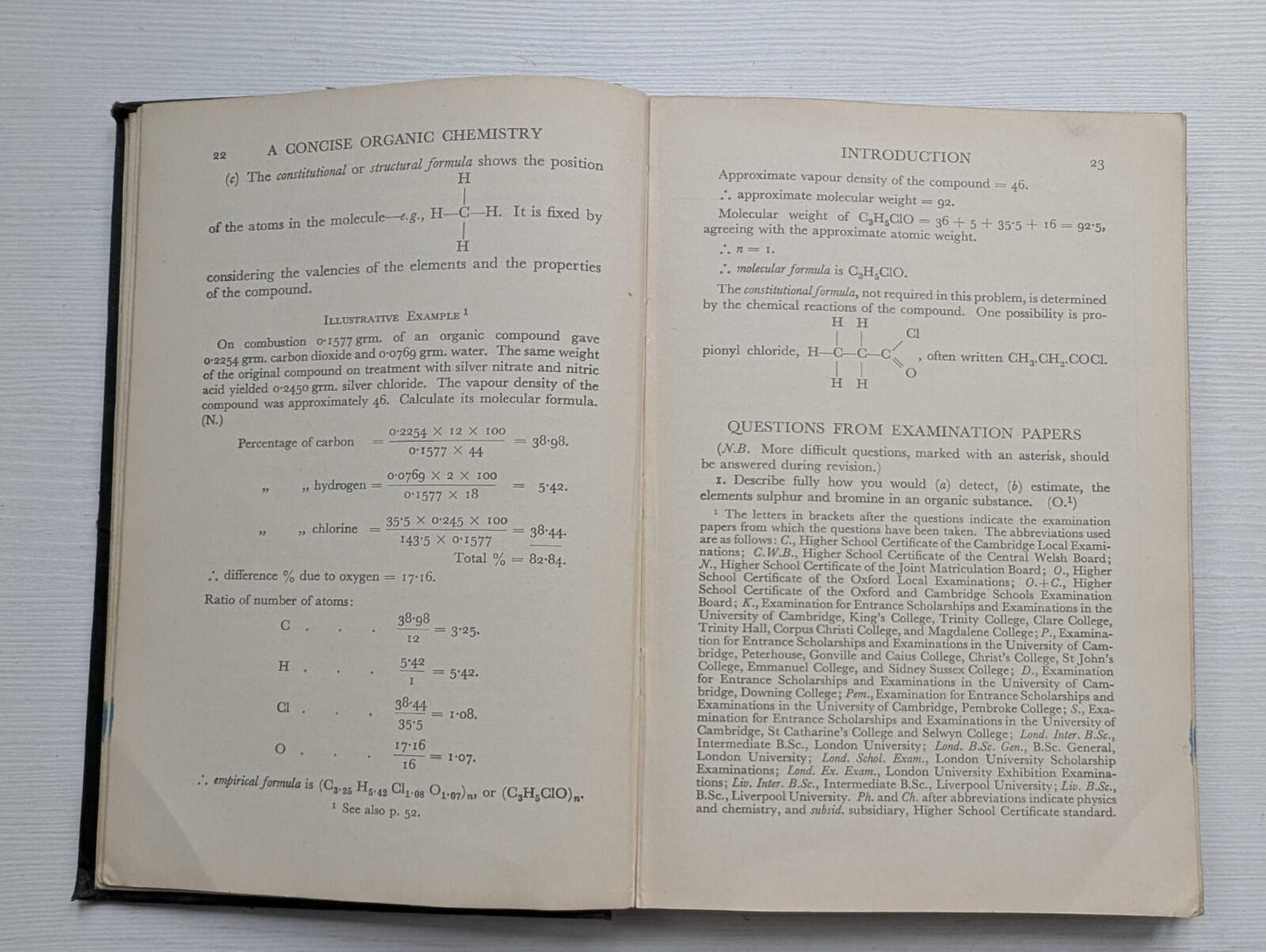 A Concise Organic Chemistry by N.F. Newbury - 1939 - George G. Harrap & Co Ltd