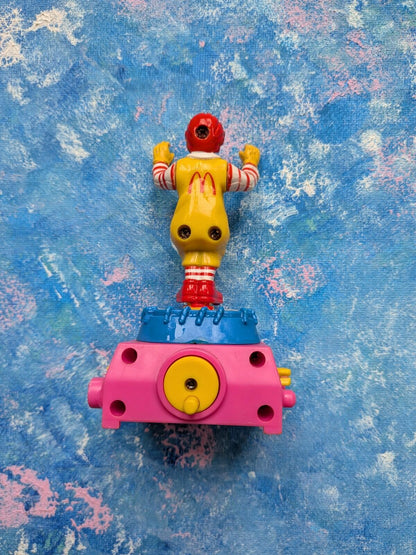 Ronald McDonald on Trampoline Happy Meal Twisting Sports - 1993 - McDonalds