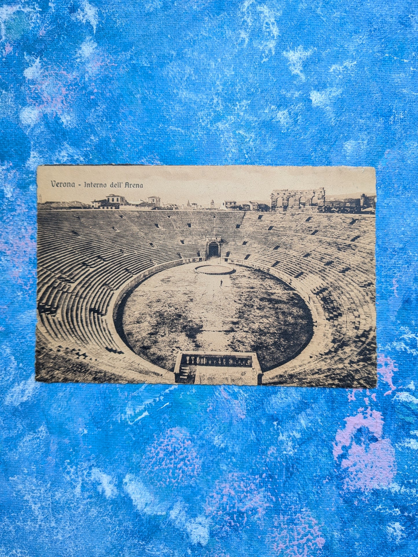 Vintage Italian Postcard - Verona, Interno dell' Arena 19443
