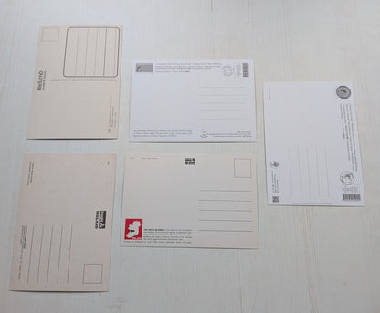 Irish Postcards Bundle x5