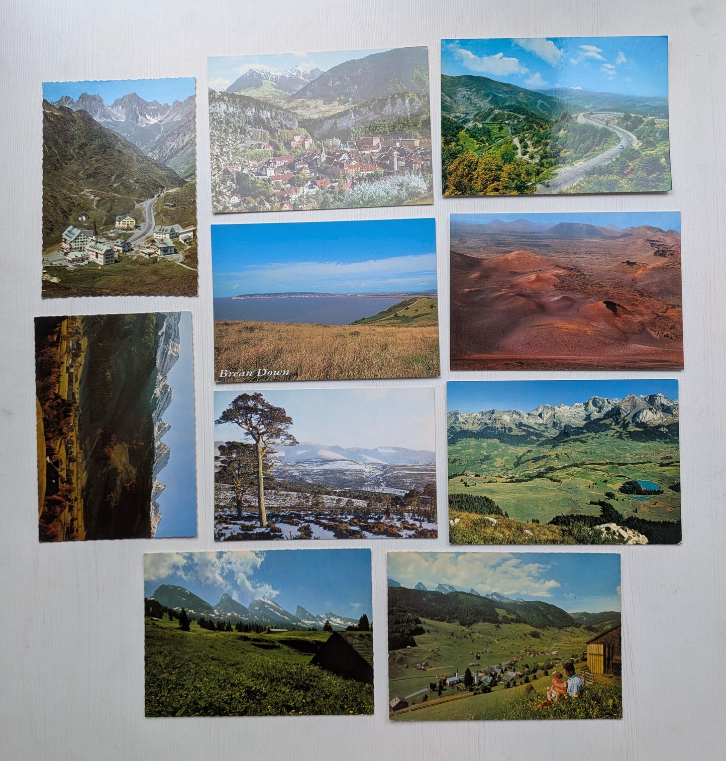 Vintage Landscape Postcards x10 Bundle