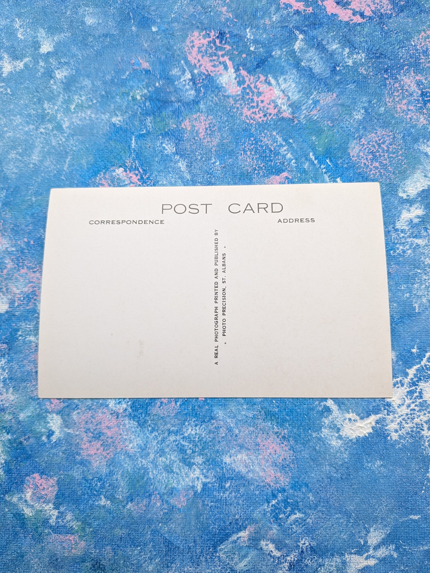 Vintage Lands End Postcard - "The First & Last Signpost in England" - Photo Precision Real Photo