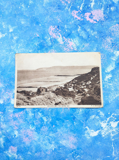 Vintage Welsh Postcard - Benllech Bay, The Second Bay BB 121