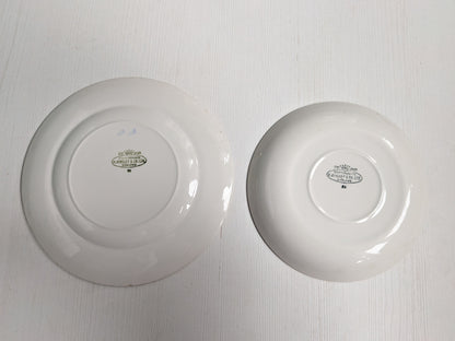 Vintage H. Aynsley & Co Floral Side Plate and Saucer
