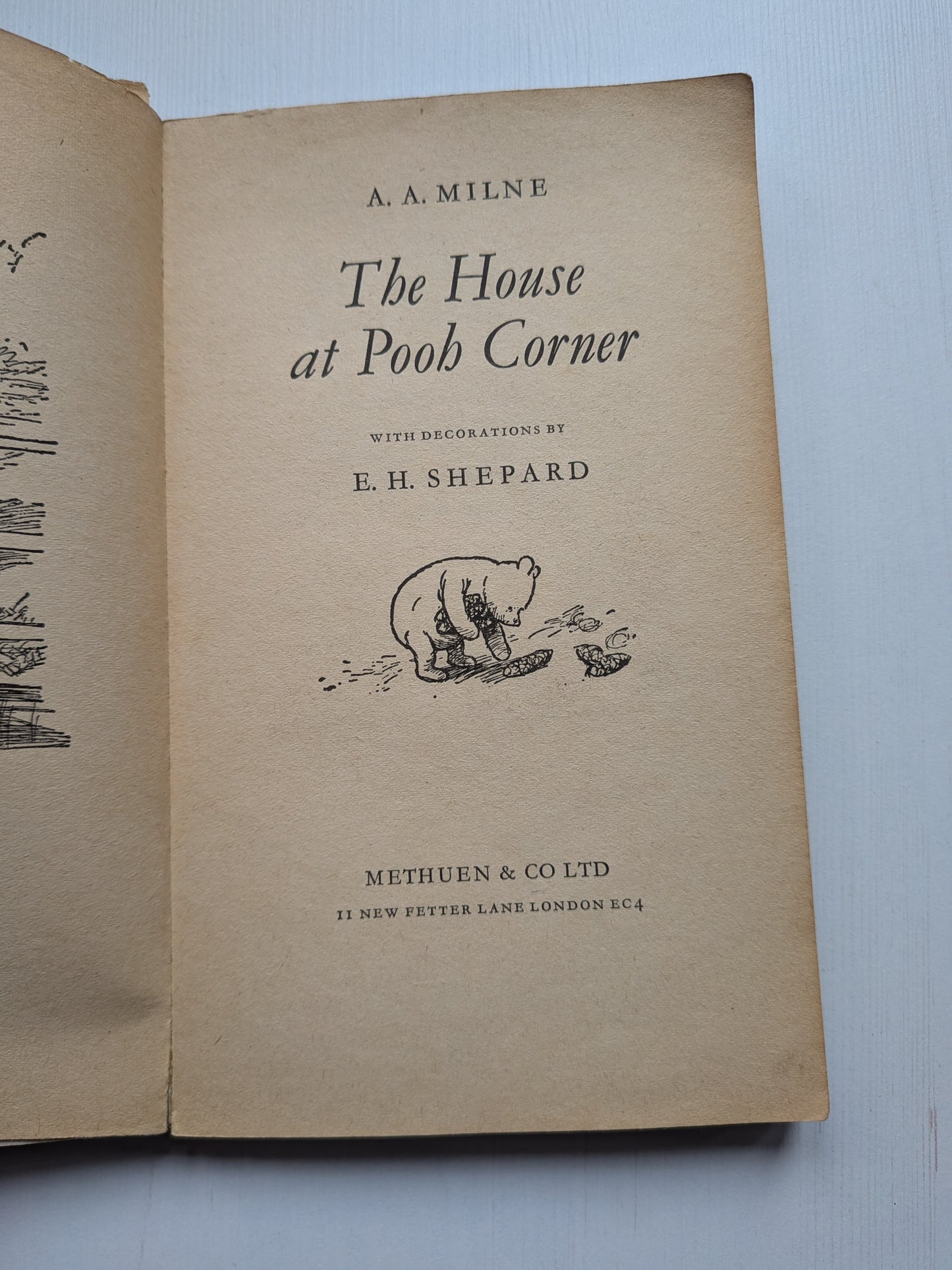 The House At Pooh Corner by A.A. Milne - 1965 - Methuen & Co Ltd