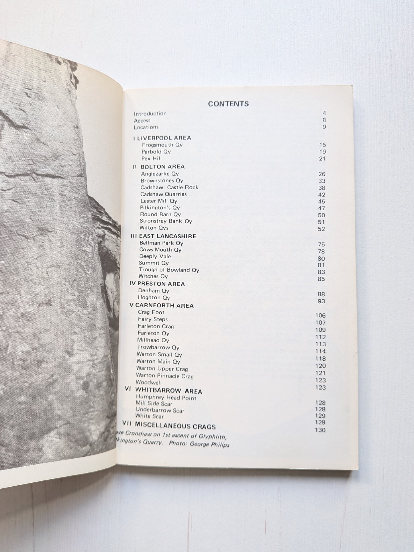 Rock Climbs in Lancashire and the North West - 1975 - Cicerone Press