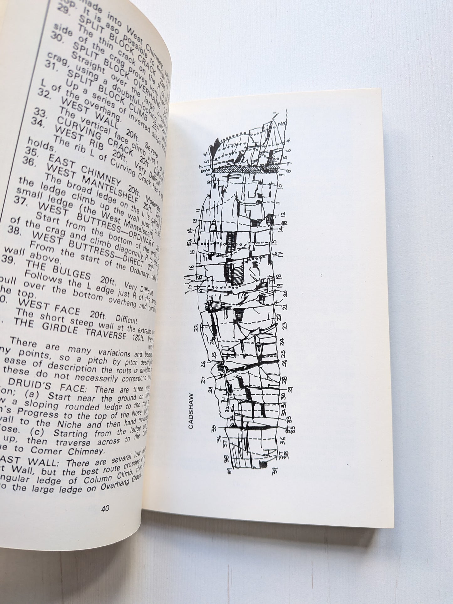 Rock Climbs in Lancashire and the North West - 1975 - Cicerone Press