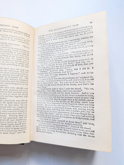 The Old Curiosity Shop/Uncommercial Traveller by Charles Dickens - 1930s
