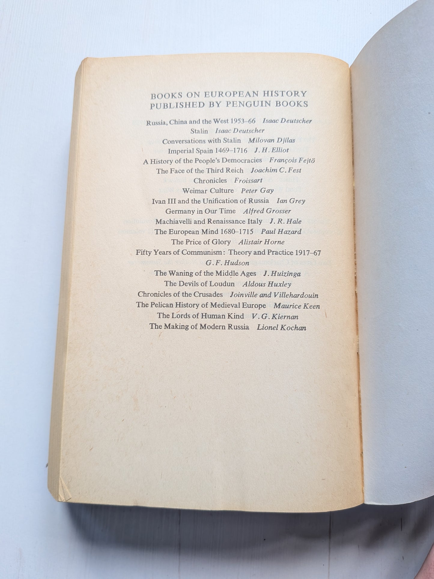 Europe Since Napoleon by David Thomson - 1977 - Pelican Books