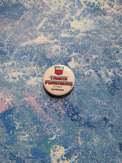 Vintage Transformers Autobot Superion Badge - 1980s