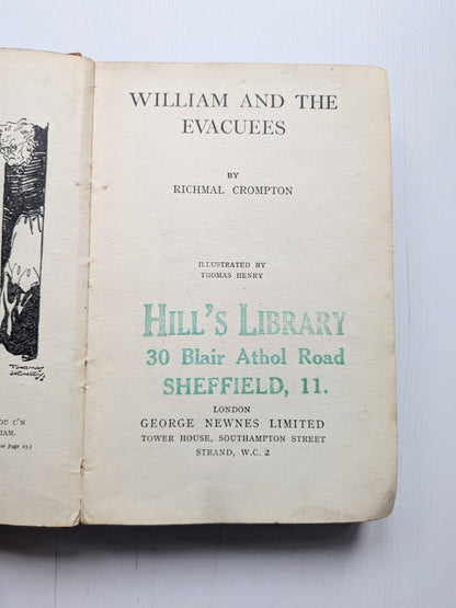 William and the Evacuees by Richmal Crompton - 1949 - George Newnes Limited