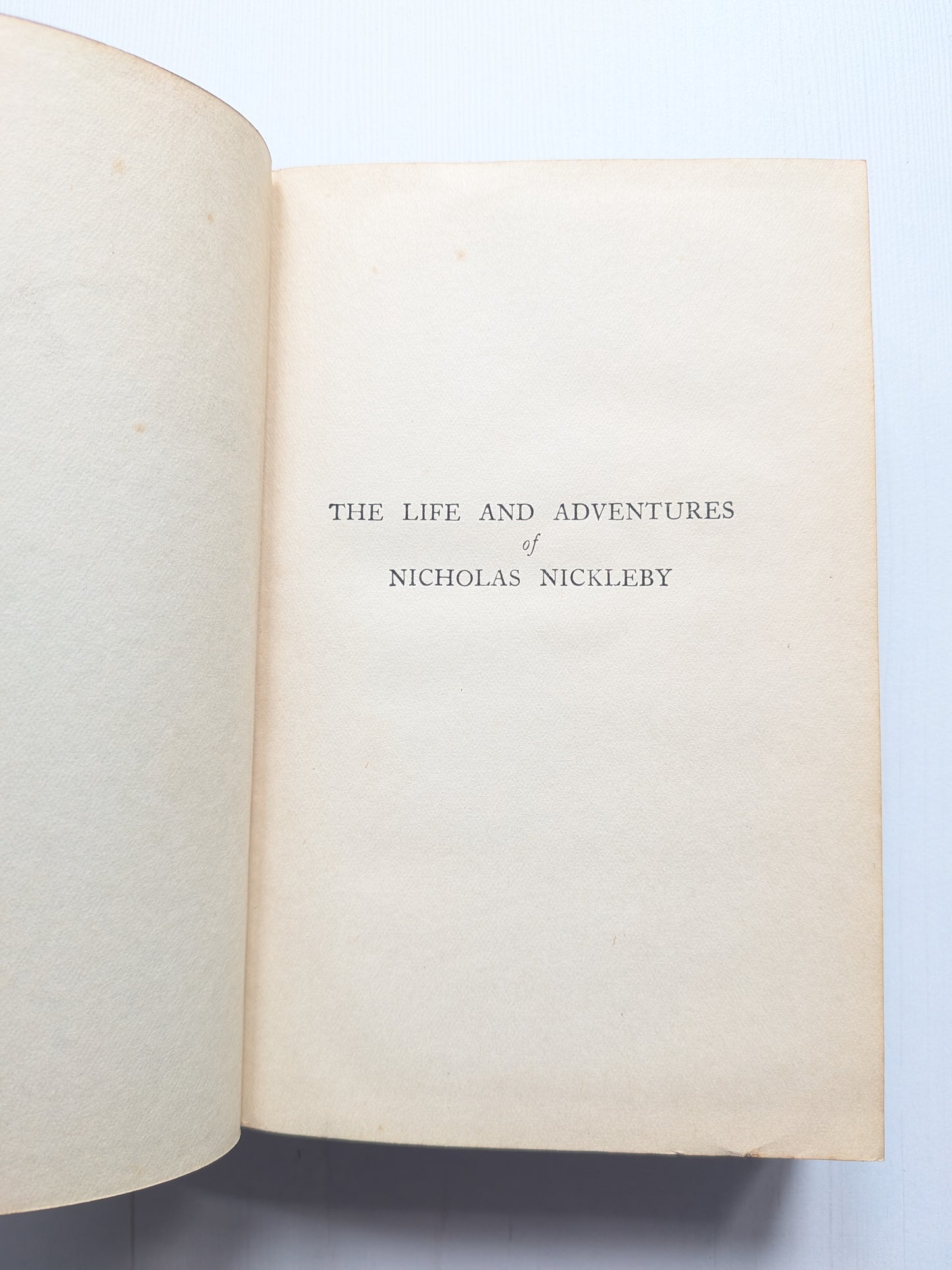 Nicholas Nickleby by Charles Dickens - Odhams Press - 1930s