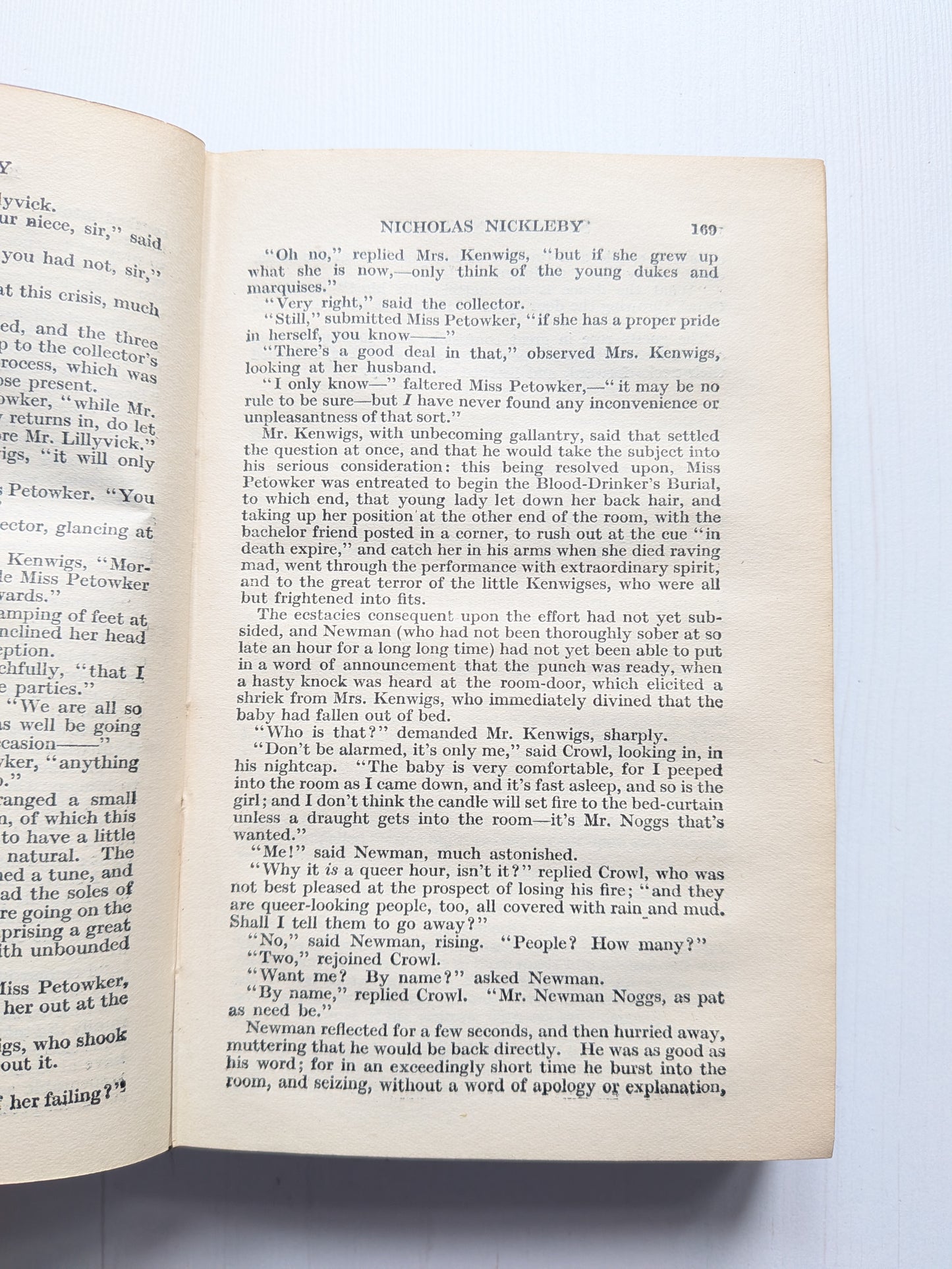 Nicholas Nickleby by Charles Dickens - Odhams Press - 1930s