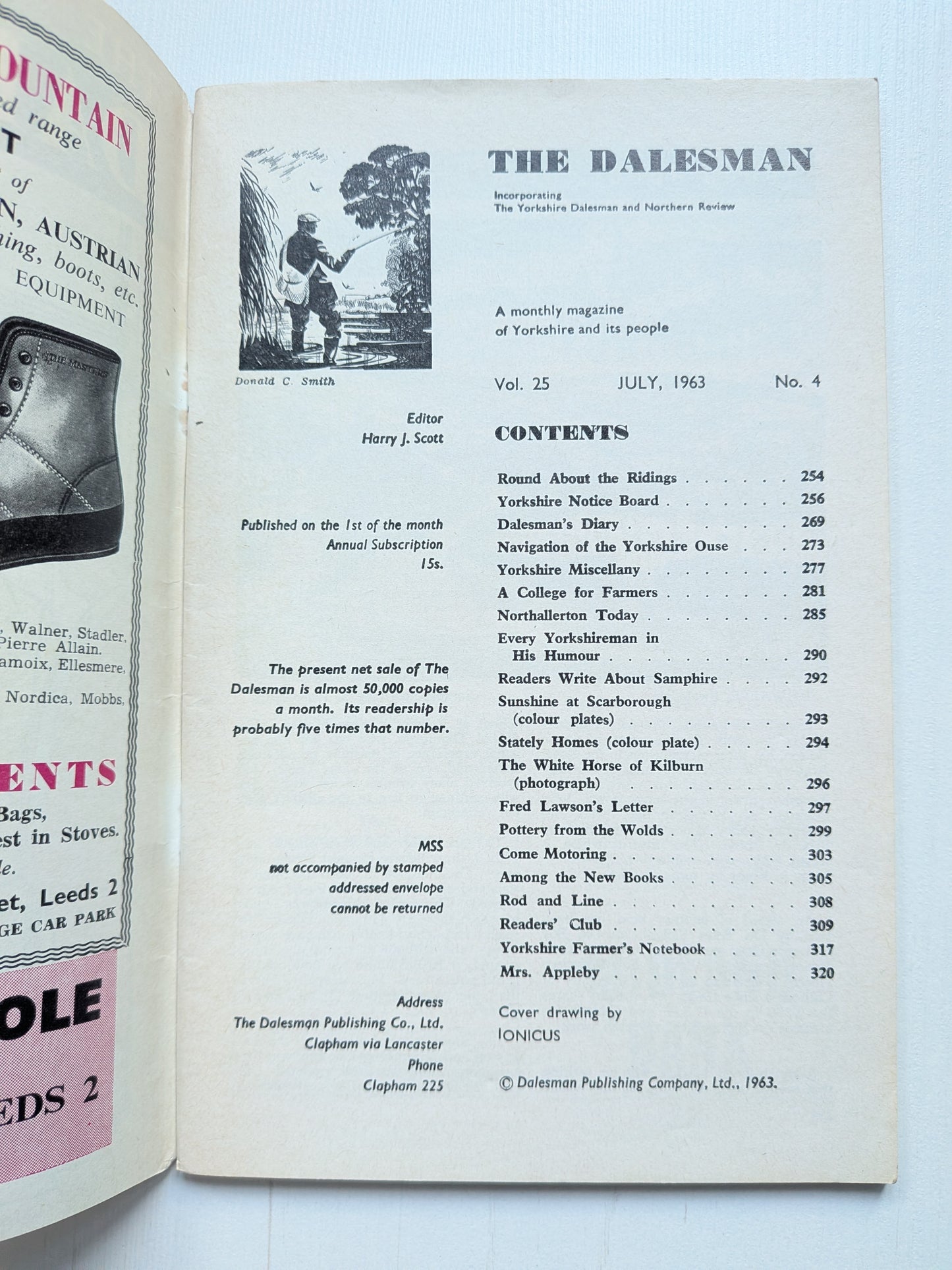 The Dalesman - July 1963 - Monthly Yorkshire Magazine - Dalesman Publishing