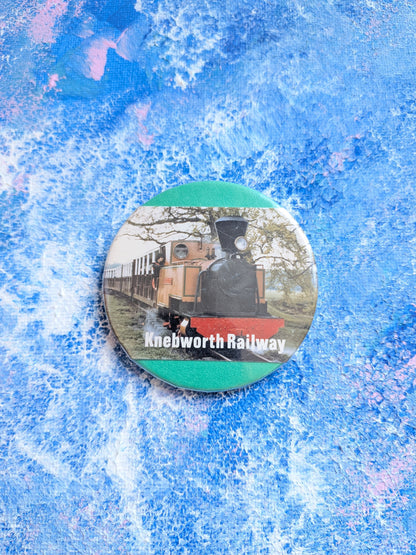 Vintage Knebworth Railway Badge