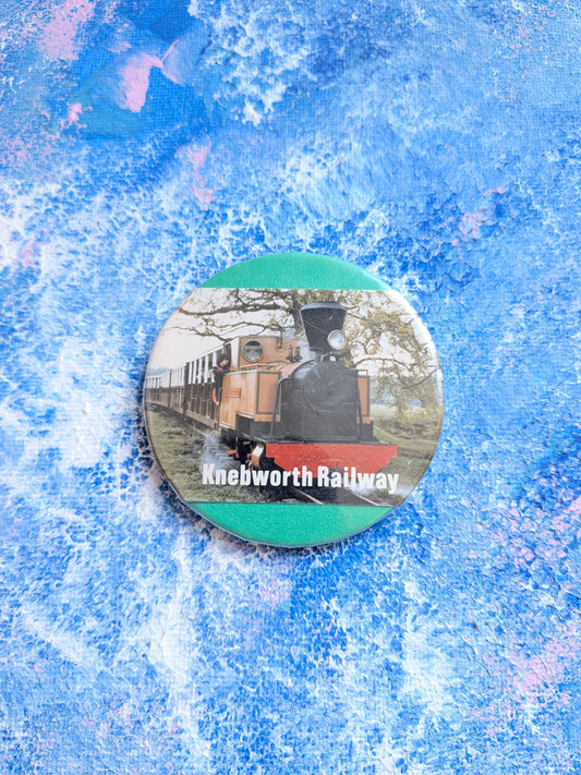 Vintage Knebworth Railway Badge