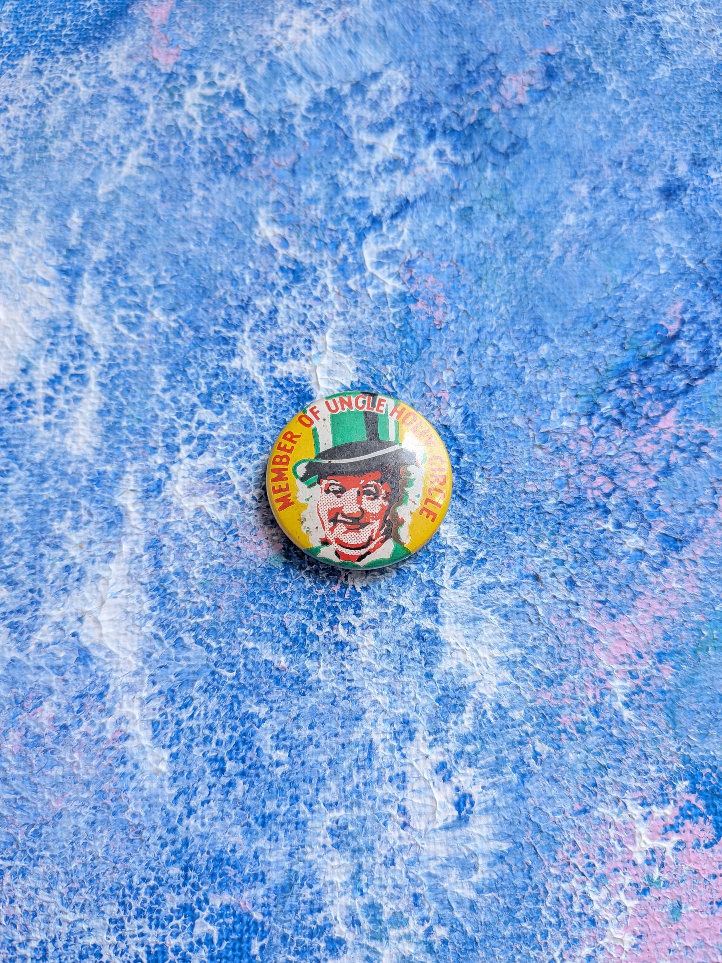 Vintage Uncle Holly Circle Member Badge - 1960s