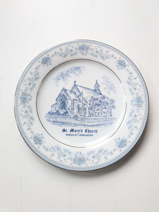 Vintage Birchmoor Ceramics St. Mary's Church Decorative Plate - 1 of 250