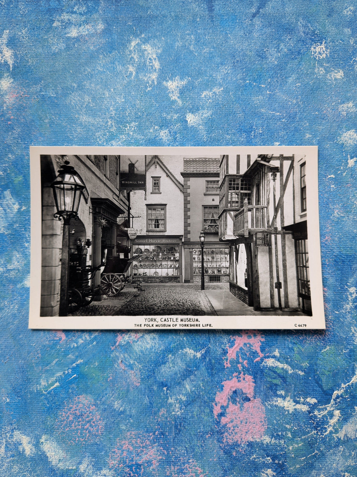 Vintage York Real Photo Postcard - York Castle Museum - Harvey Barton & Son Ltd