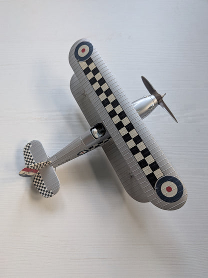 Hobby Master Hawker Fury Mk. I Diecast Model Airplane + Mini Pilot K1930