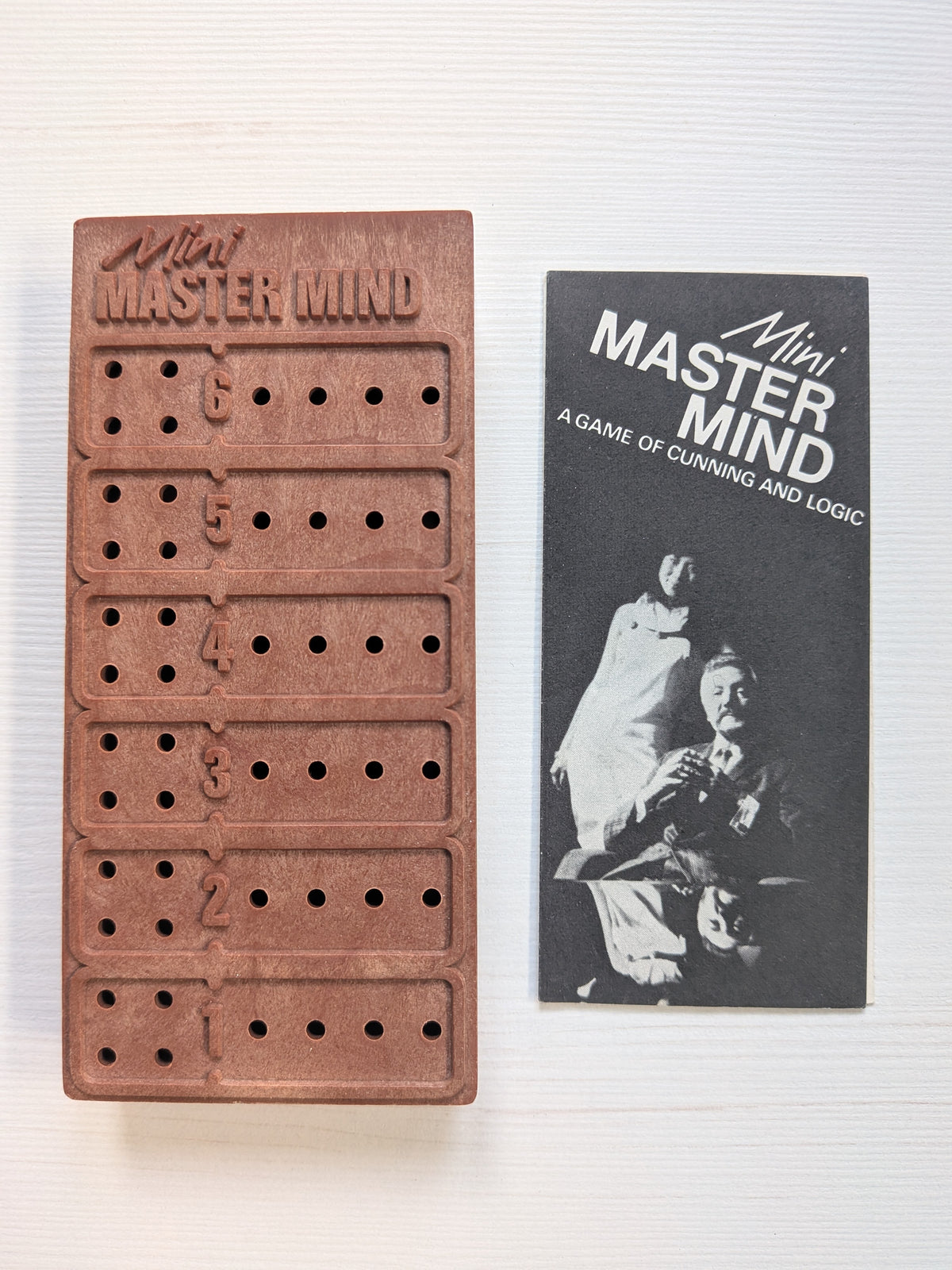 Vintage Mini Master Mind Game Set - 1972 - Invicta Plastics Ltd