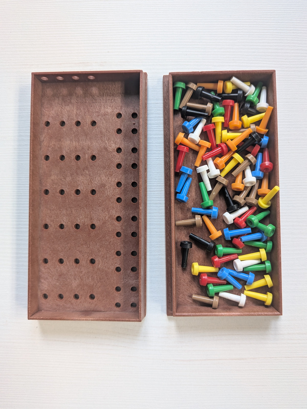 Vintage Mini Master Mind Game Set - 1972 - Invicta Plastics Ltd