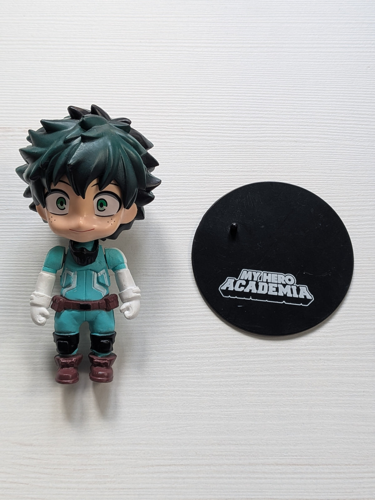 My Hero Academia Izuku Midoriya Chibi Figure with Base - 4.25"