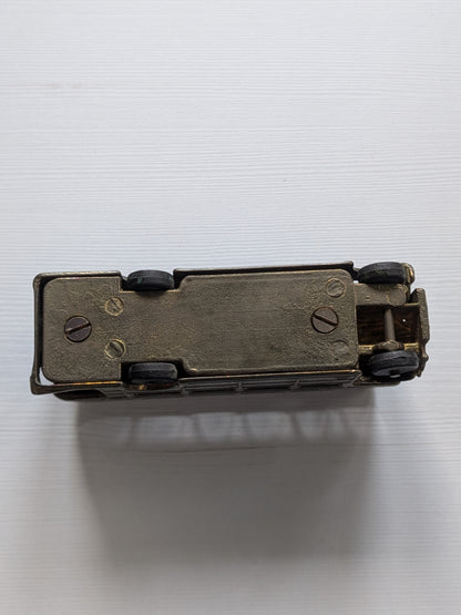 Vintage BTA Welcome to Britain Solid Brass Model Double Decker Bus - See Details