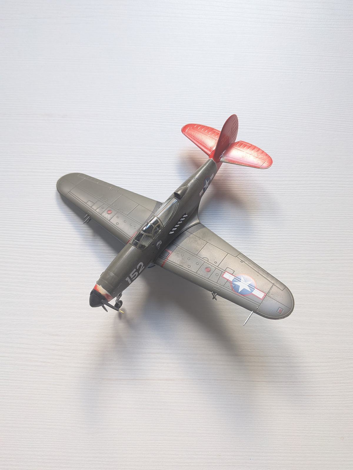 Hobby Master 1/72 P-39Q C E Ace Pilot "Bud" Anderson Old Crow Plane, See Details