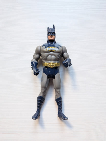 Vintage Iron Winch Blue/Grey Suit Batman Figure - 1990 - Kenner