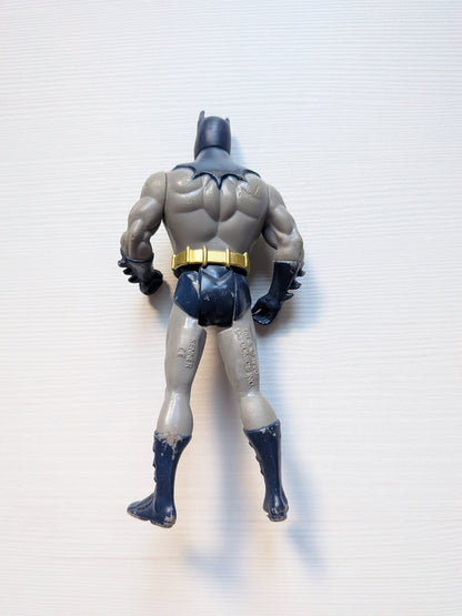 Vintage Iron Winch Blue/Grey Suit Batman Figure - 1990 - Kenner